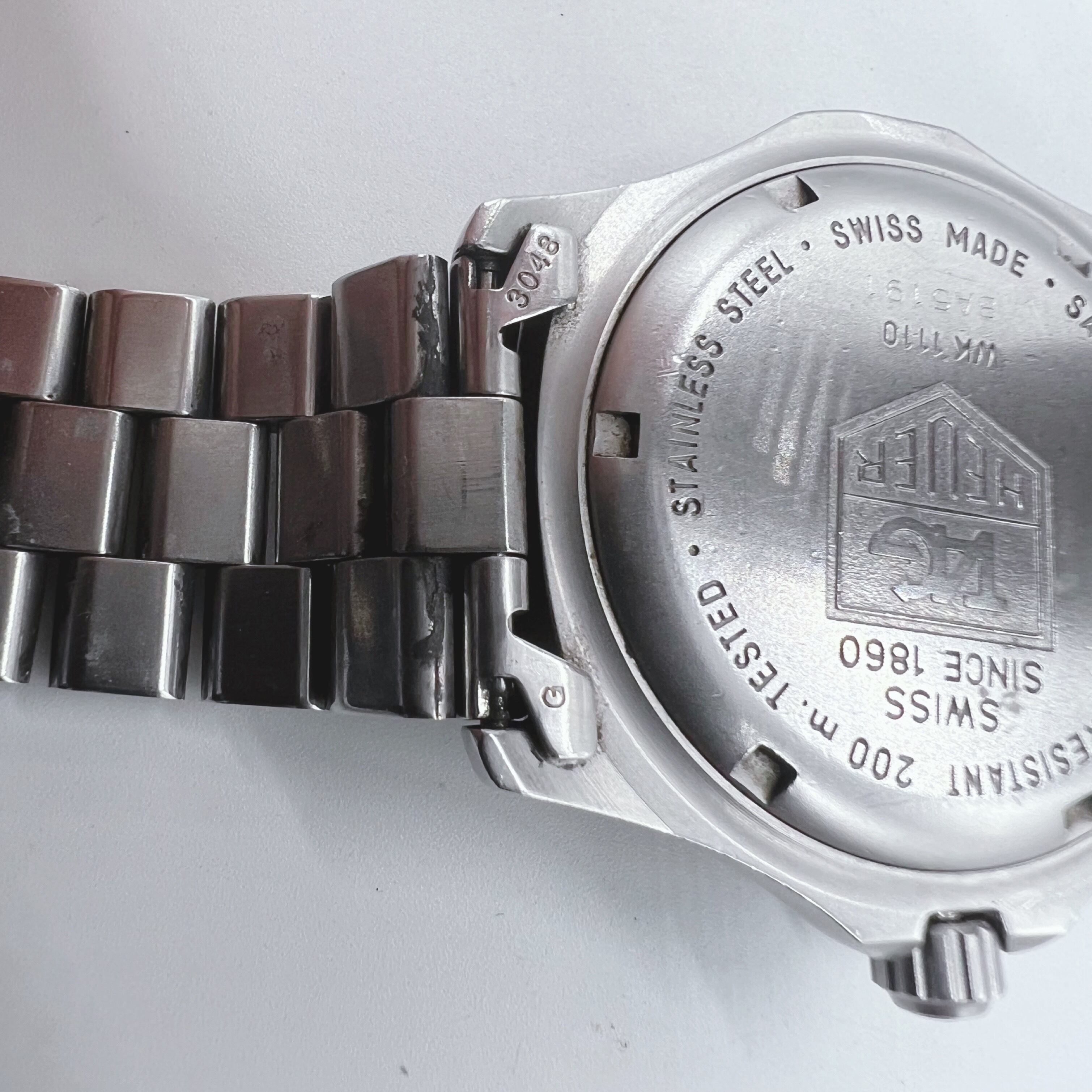 TAG Heuer 自動巻き 200m防水 時計 稼働品 タグ・ホイヤー、ダイバーズ