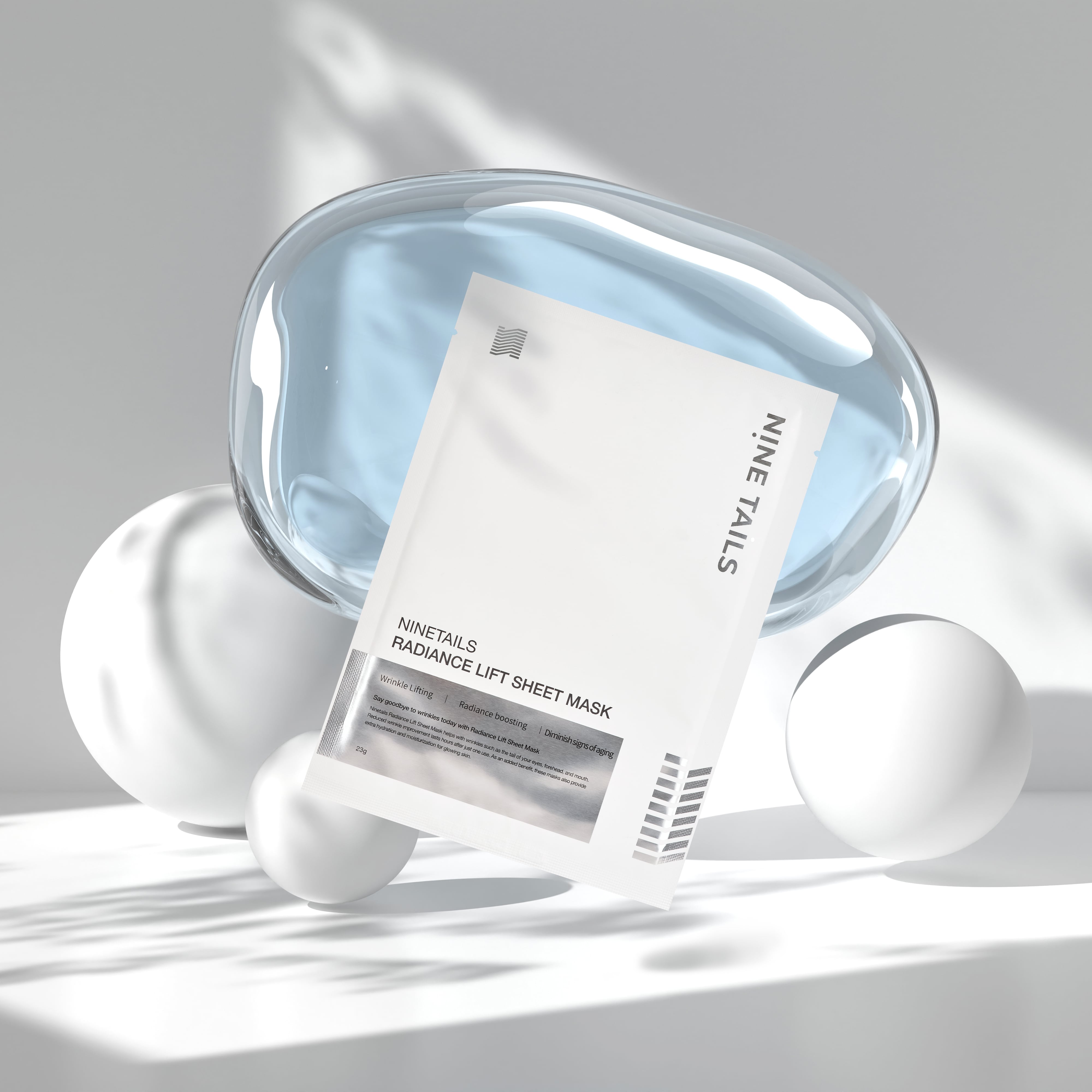 NINE TAILS ラディアンスリフティングマスクパック4枚入 | ideate