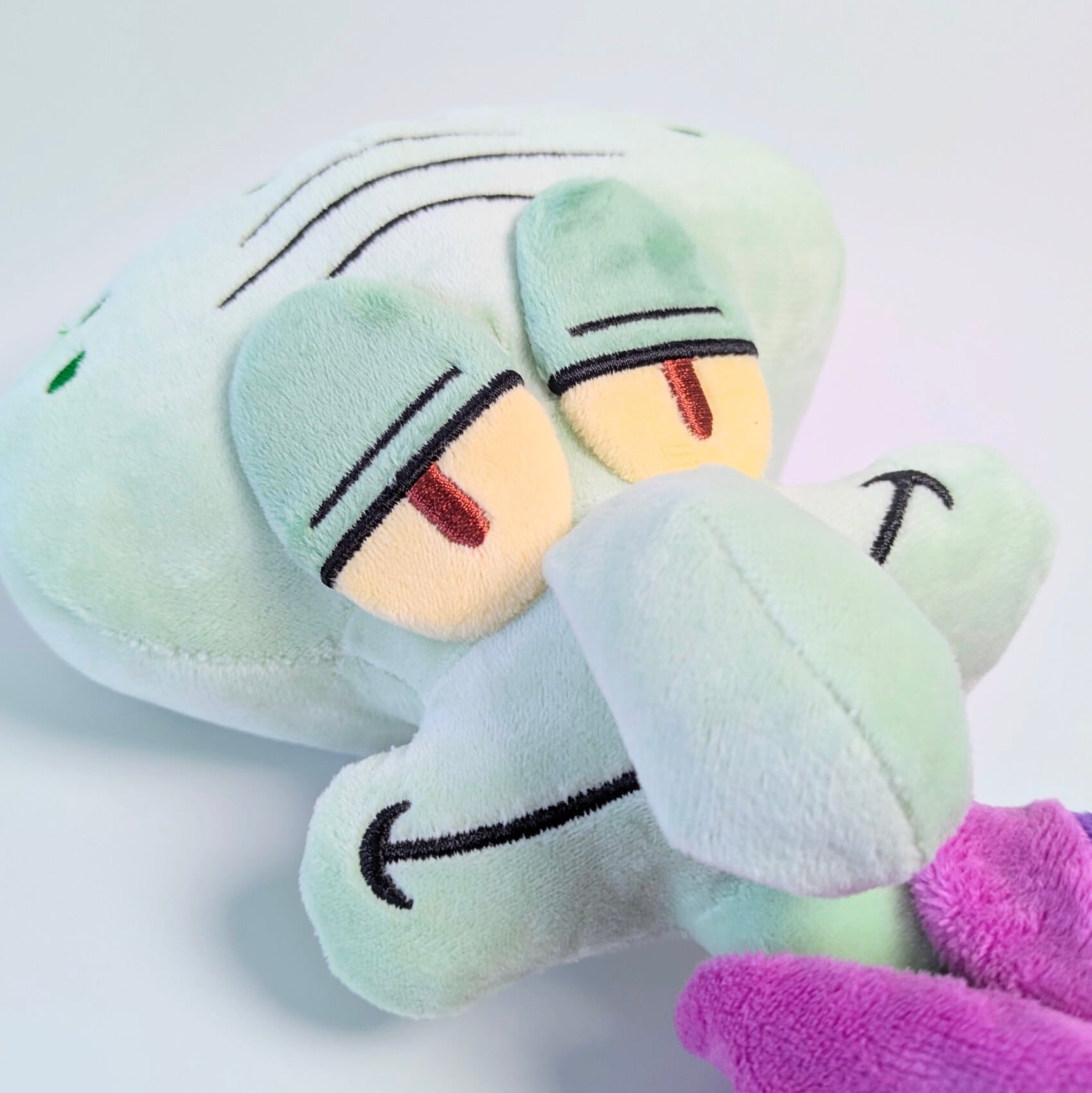【 SpongeBob SquarePants ( スポンジボブ )  】Squidward Q. Tentacles ( イカルド ) ガウンver.  / プラッシュ ぬいぐるみ Plush toy〚アメリカン雑貨 アメトイ〛