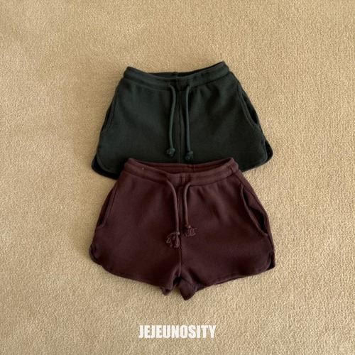 【予約】JEJEUNOSITY ワッフルショートパンツ