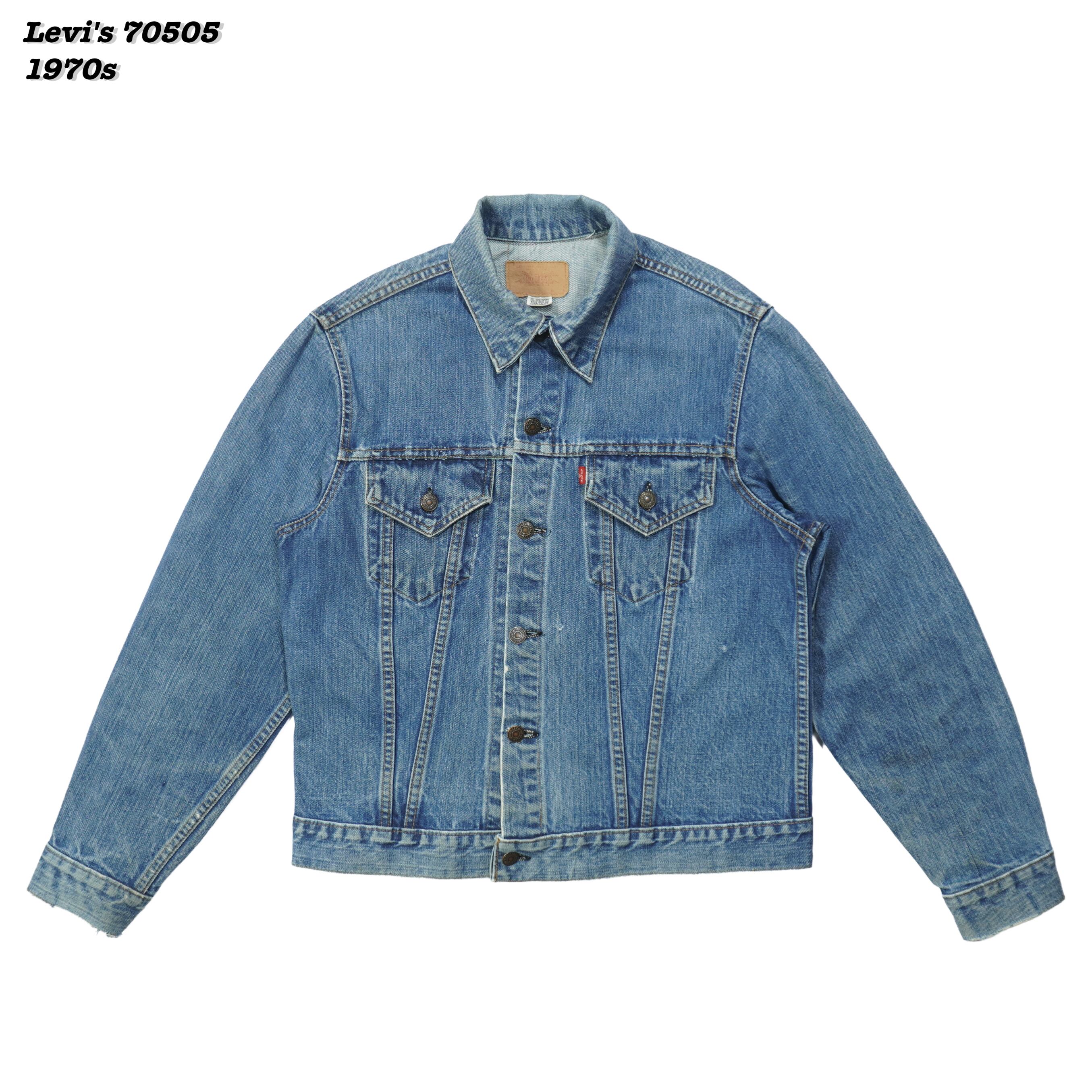 LEVI'S BIG-E 71205 Denim Jacket 1960s 1970s JA25084 | Loki