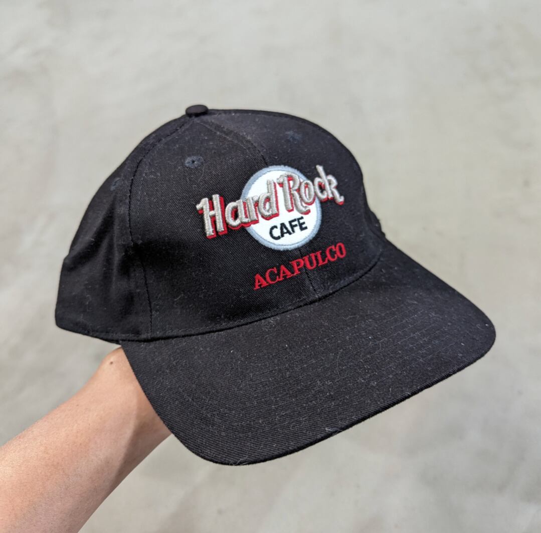 hard rock cafe logo cap 小岩店