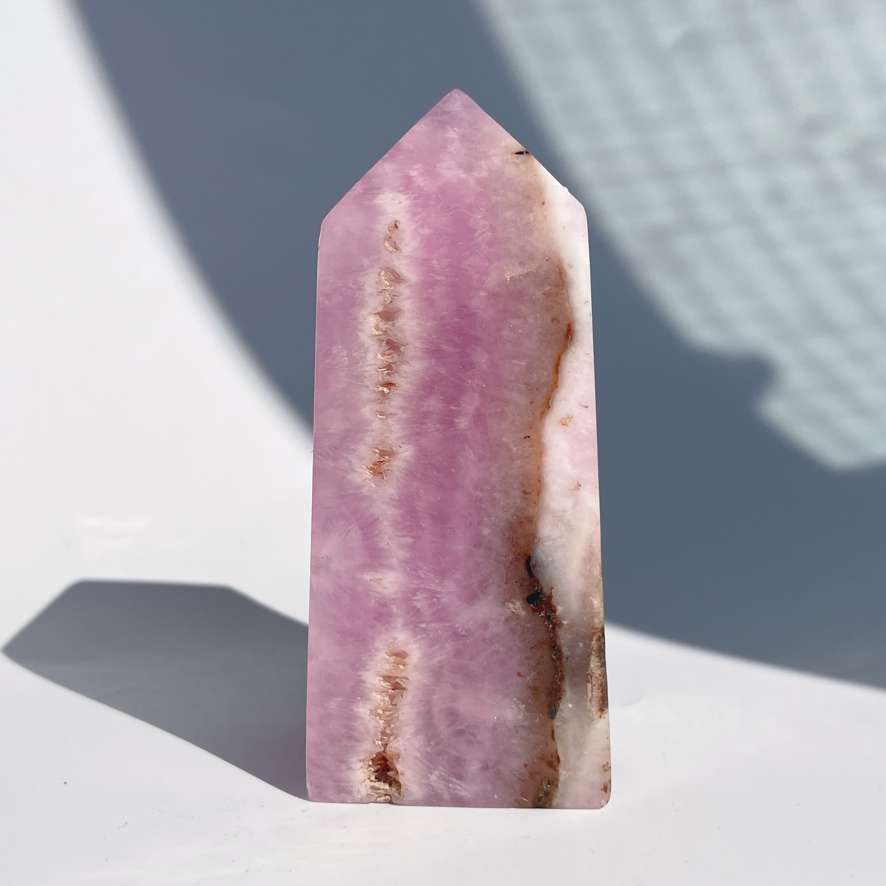 ピンクアラゴナイト タワー45◇ Pink Aragonite ◇天然石・鉱物