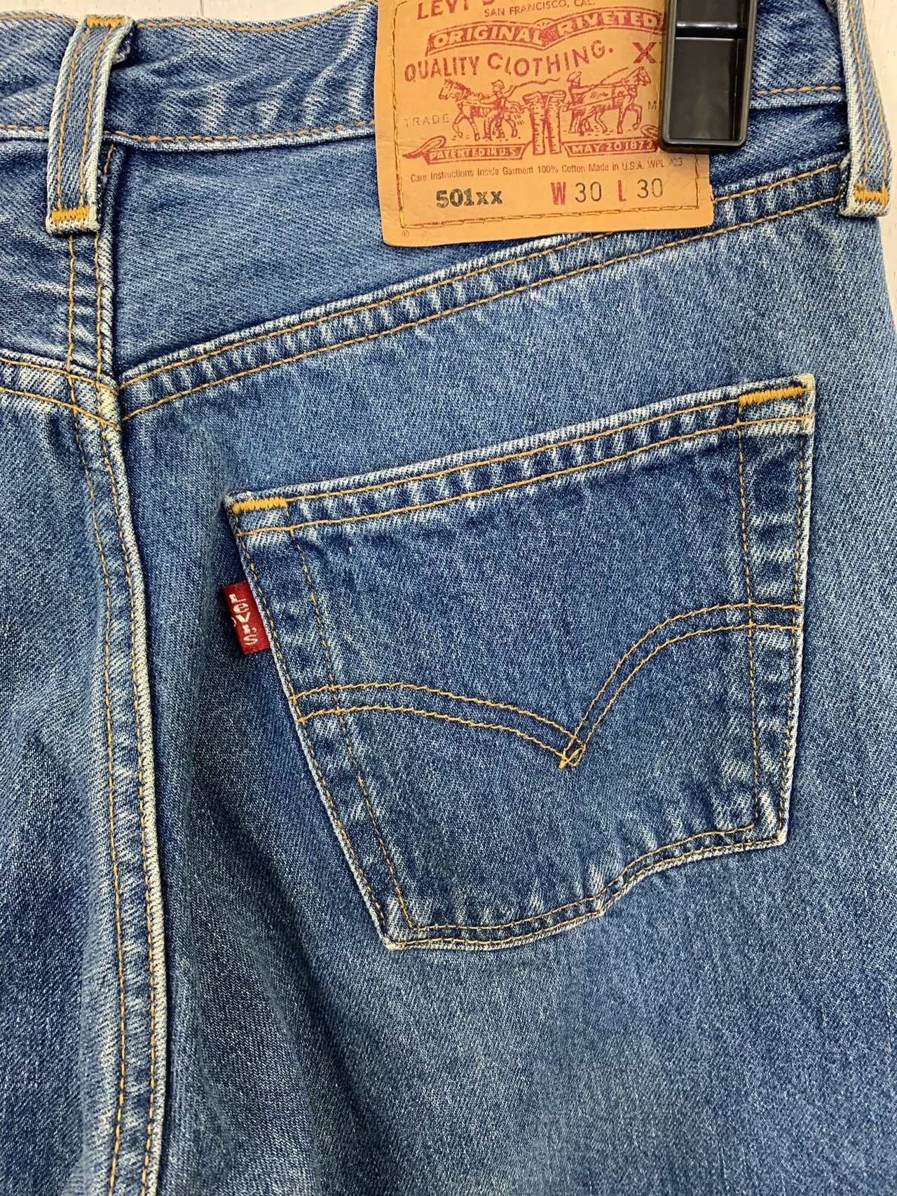 07   リーバイスLevi's 501古着USA製2001年製造 #古着Levi’s501 #ビンテージデニム #copri