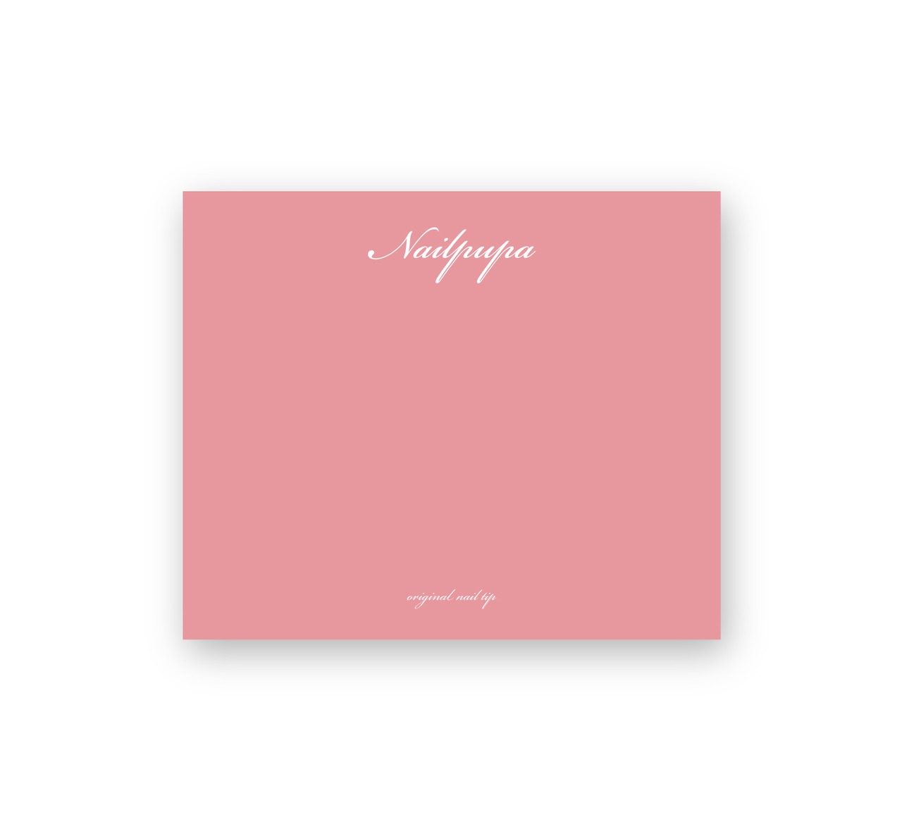 無地 × 淡いピンク系シリーズ｜ ネイルチップ台紙  アクセサリー台紙  ｜ ncd_pk_1