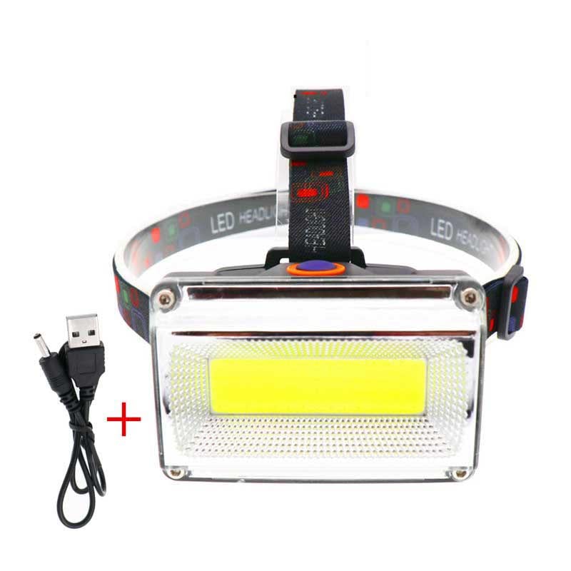 zmart ミニCOB LEDヘッドランプ USB充電 屋外 キャンプ 釣り ヘッドライト 作業 メンテナンス サーチライト ランタン 懐中電灯 ポータブル ミニ LED 懐中電灯 USB充電 防水 キャンプ 登山 作業灯 ハンズフリー 明るさ ルーメン 充電式 電池 釣り ランニング 軽量 防災 防塵 ヘッドバンド