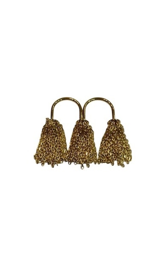 【25AW】FUMIE TANAKA フミエタナカ / triple chain ring / リング
