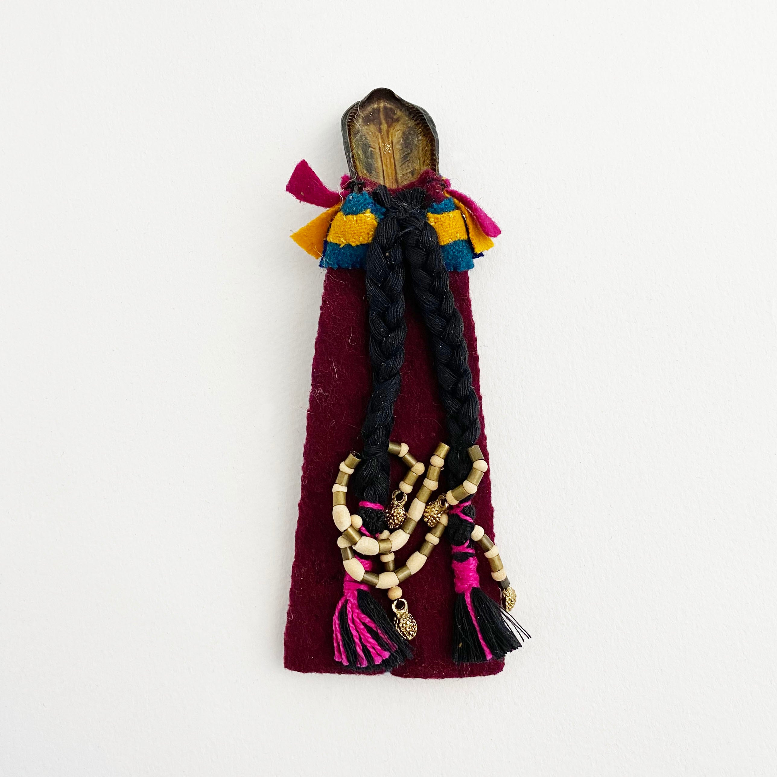 ロシア北方民族・ネネツの布人形(ボディ三つ編み/2種類)