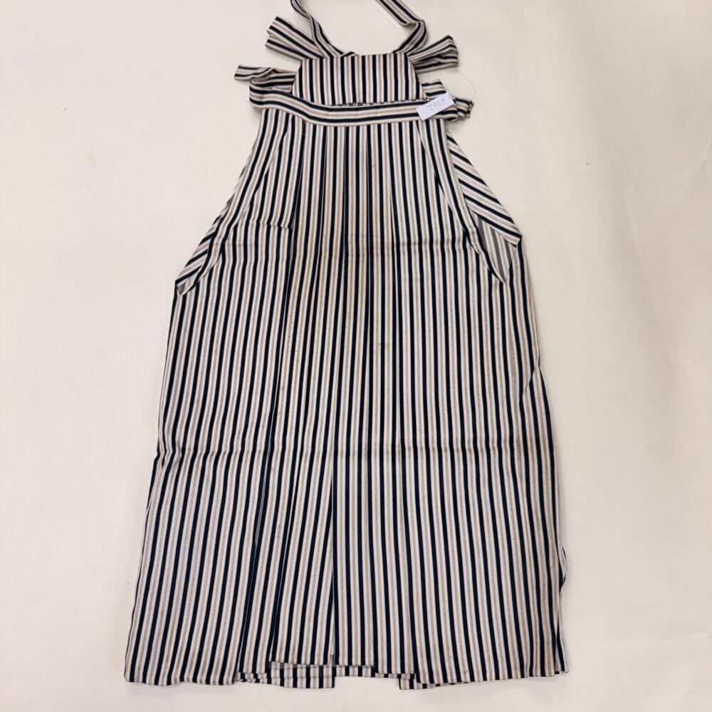 袴 行灯袴 男袴 紐下丈87cm L size 男性用袴 成人式袴 紺 白 銀 中古 6702
