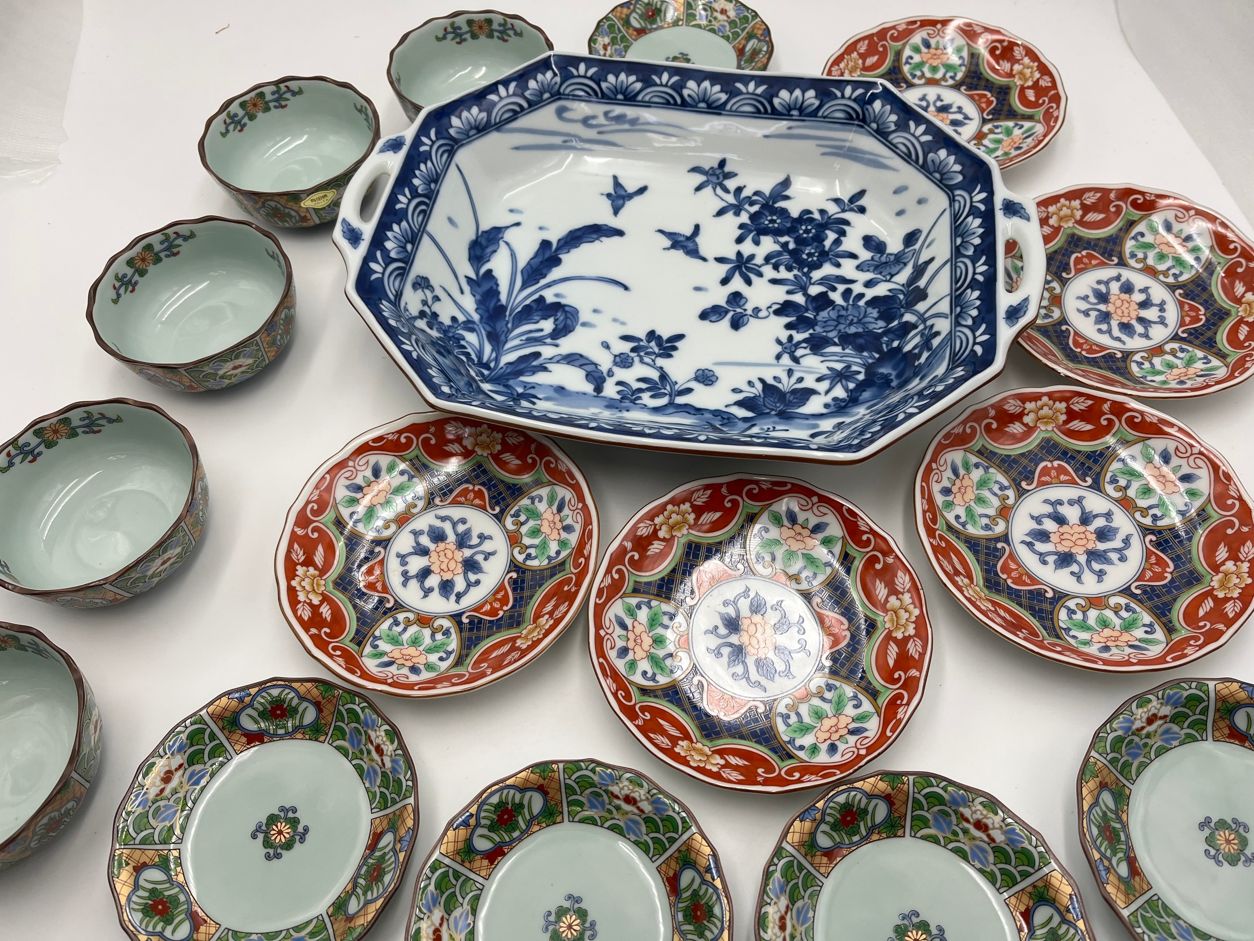 Antiques／有田焼食器セット／Beautiful Wa tableware 16 pieces Set