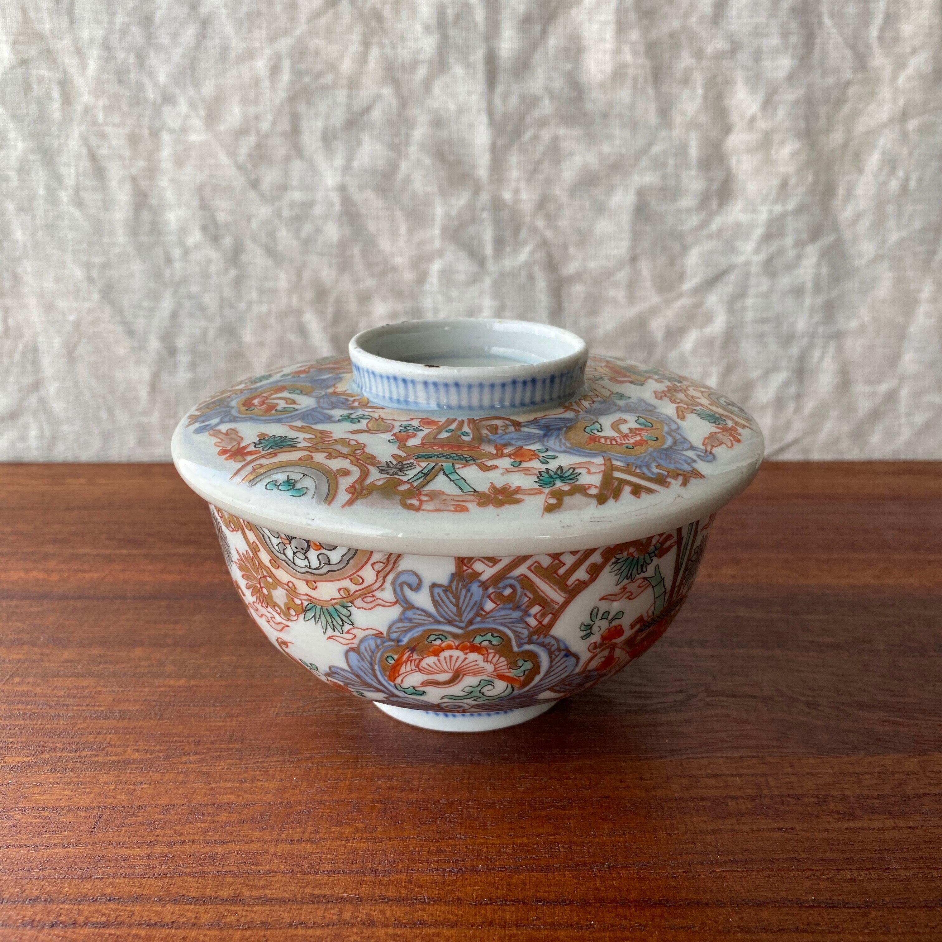 小堀宗慶好失糸目牡丹文蒔絵椀5セット 小堀宗慶好失糸目牡丹文蒔絵椀5セット
