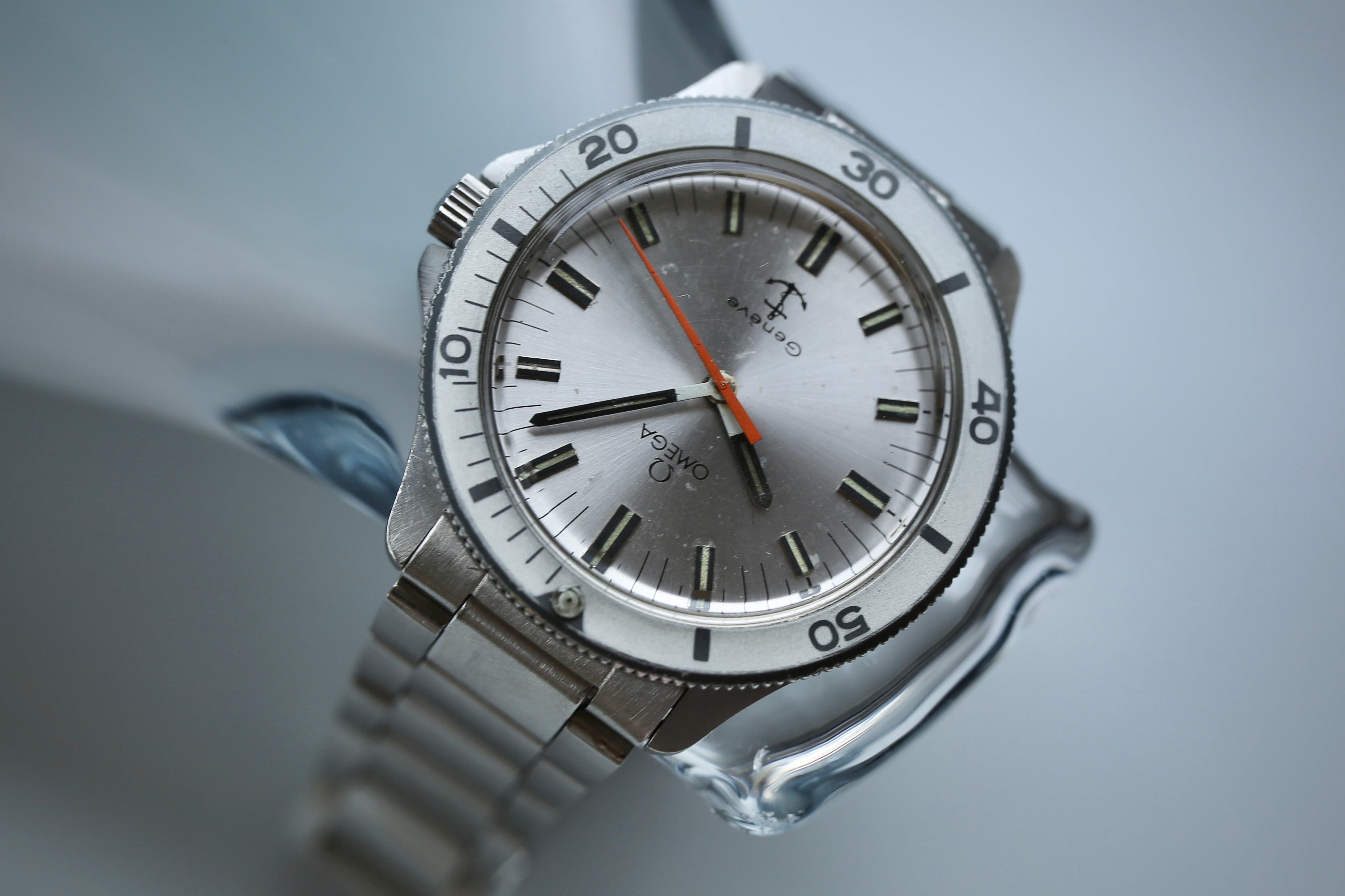 【OMEGA】 1970年製 『ジュネーブ ”アドミラルティ”』 アンカー仕様 / Genève / Vintagewatch / Cal.601 / Admiralty