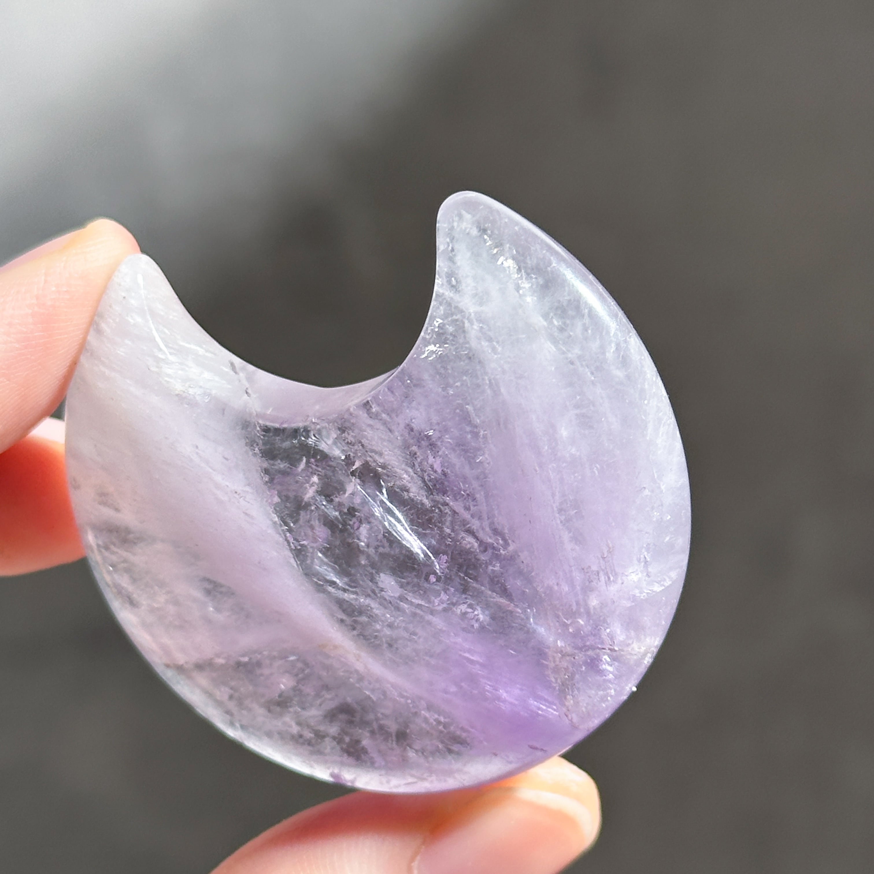 アメジスト 三日月01◇ Amethyst ◇天然石・鉱物・パワーストーン