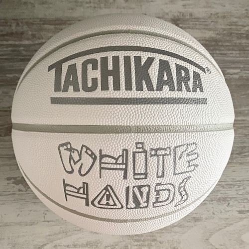 【TACHIKARA】 WHITE HANDS REFLECTIVE  BASKETBALL