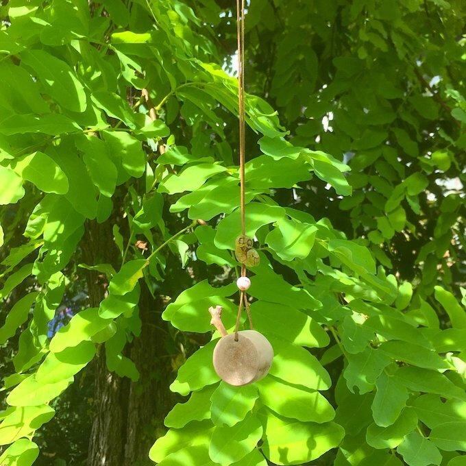 【一点物】✦⋆.八ヶ岳の森の贈り物 ✦⋆.·賢者の石とフクロウと桜の木のアロマボトルネックレス ⋆.·✦
