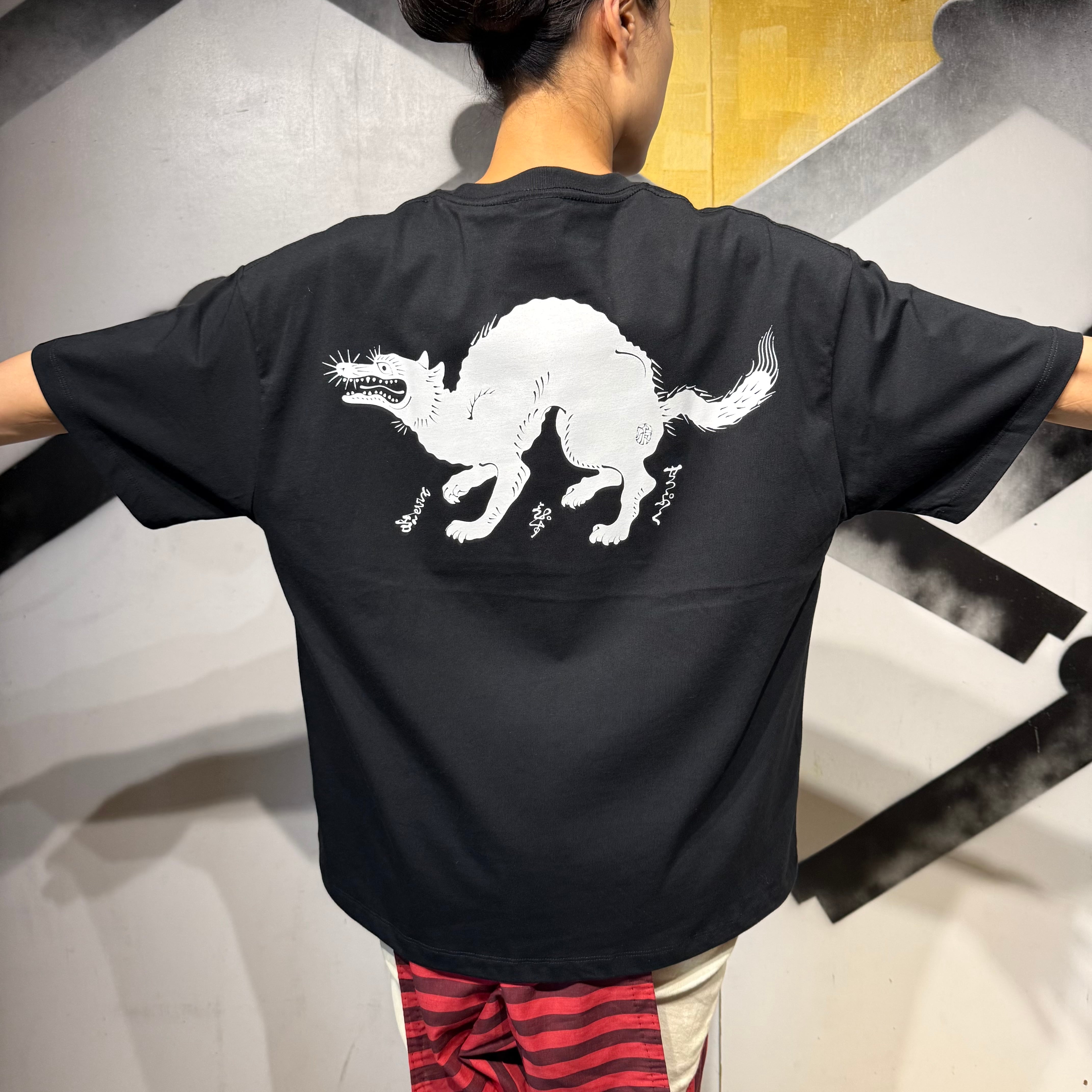 切腹ピストルズ 狼信仰 Tシャツ XLサイズ 新〉西洋肌着『羽織狼』 | せっぷくぴすとるず名物・本店｜切腹