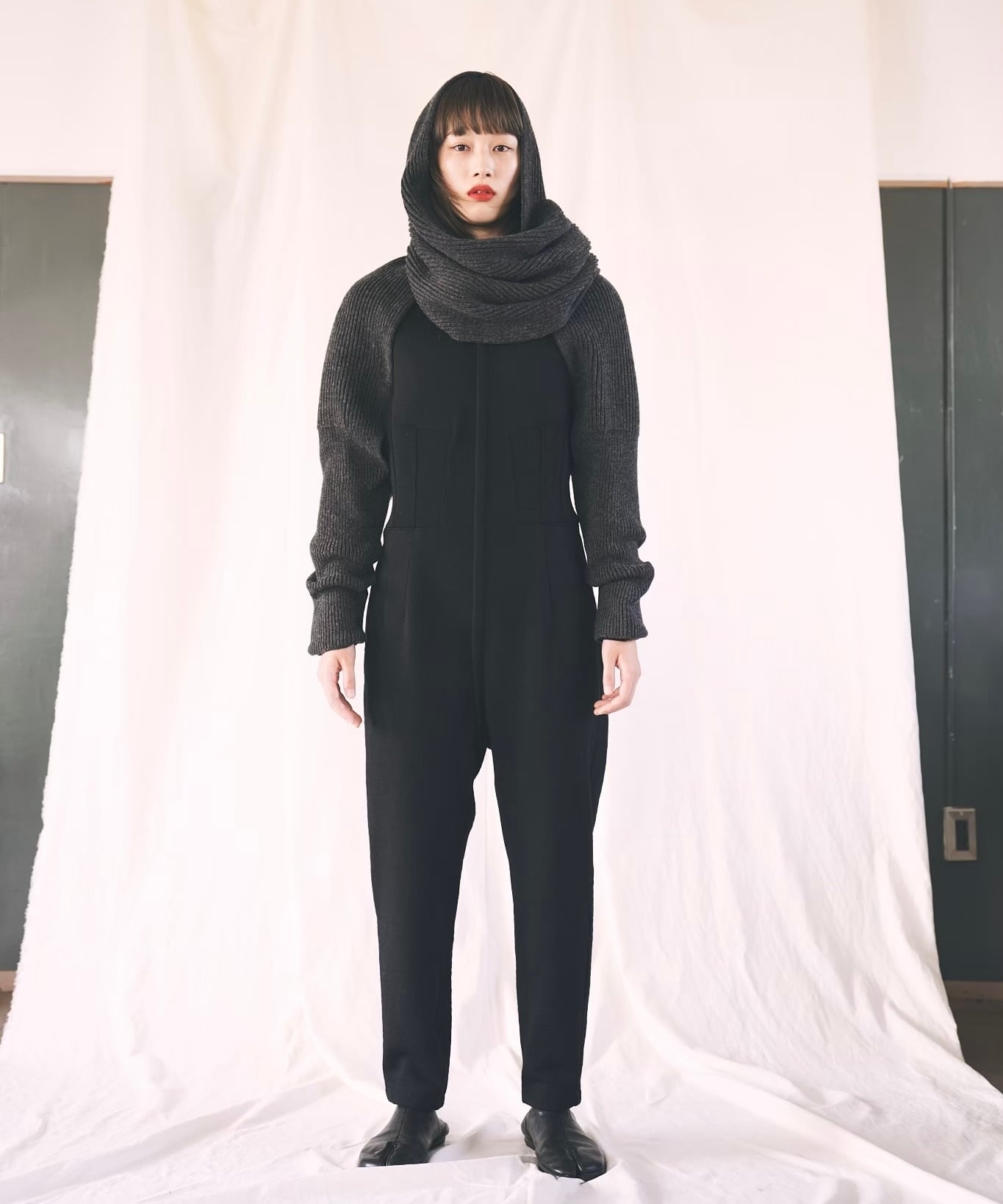 FUMIKA_UCHIDA / FU-Q-JS001 SWEAT JUMP SUIT | AfterSchool 