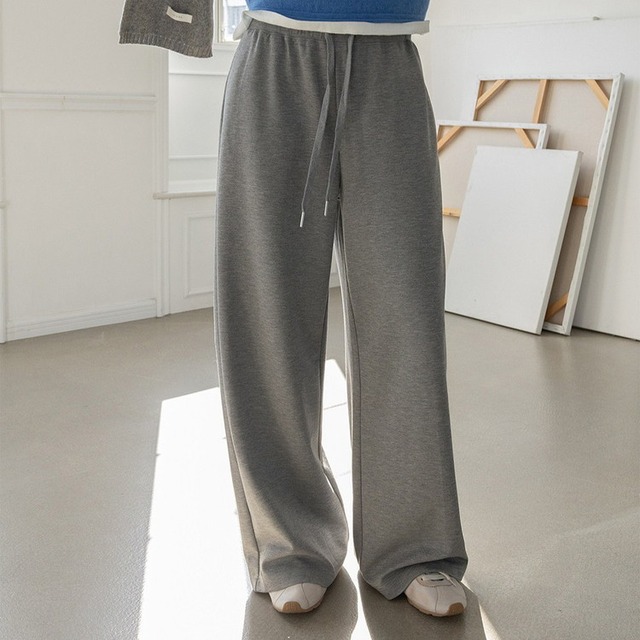 モダールワイドスウェットパンツ 3color [am03942]