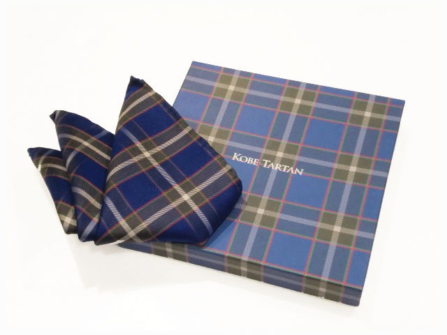 KOBE TARTAN　　　　　　　　神戸ﾀｰﾀﾝ　　　　　　　　　　　ｼﾙｸﾎﾟｹｯﾄﾁｰﾌ