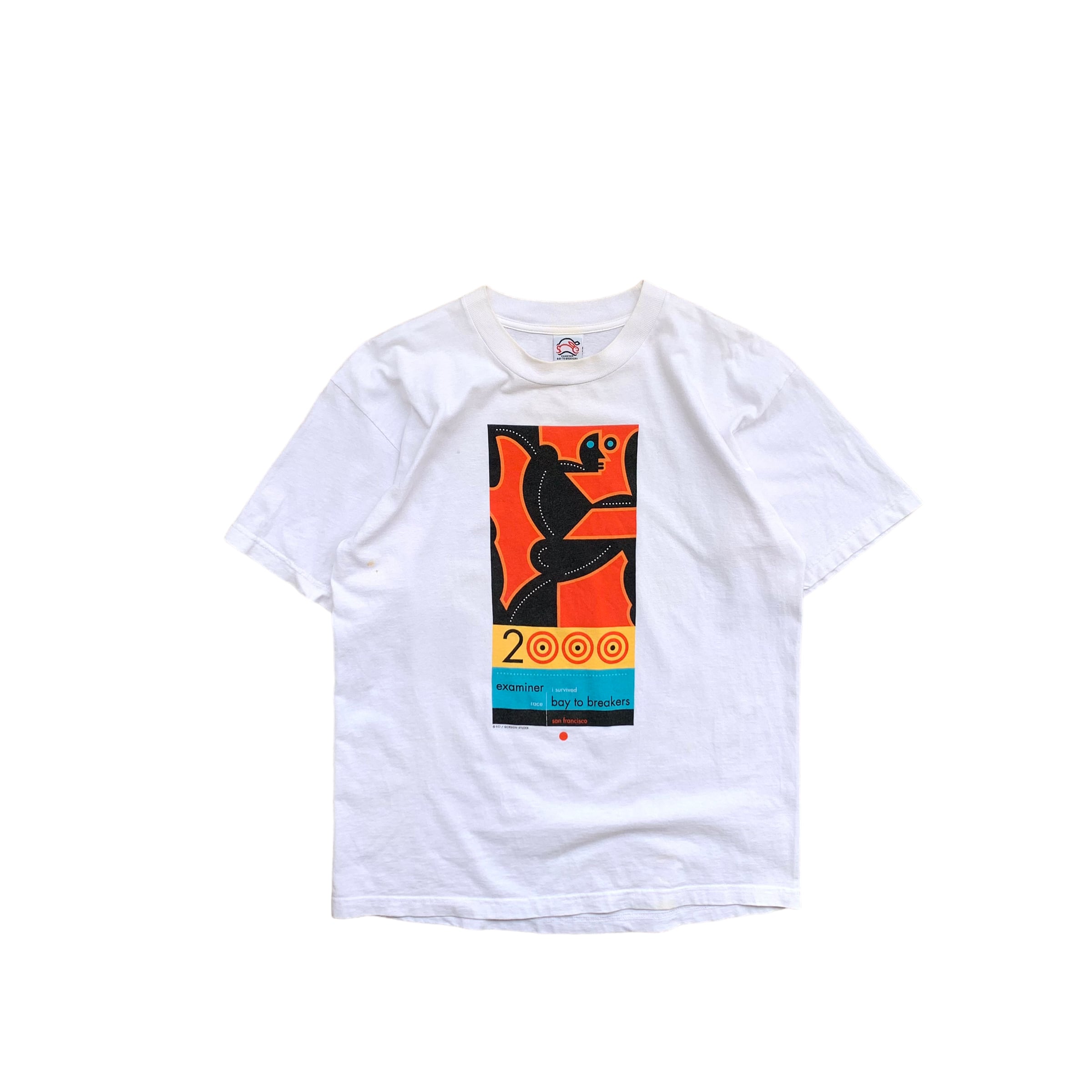 90s 【USA 製】サンフランシスコ　アートプリントTシャツ Breakers
