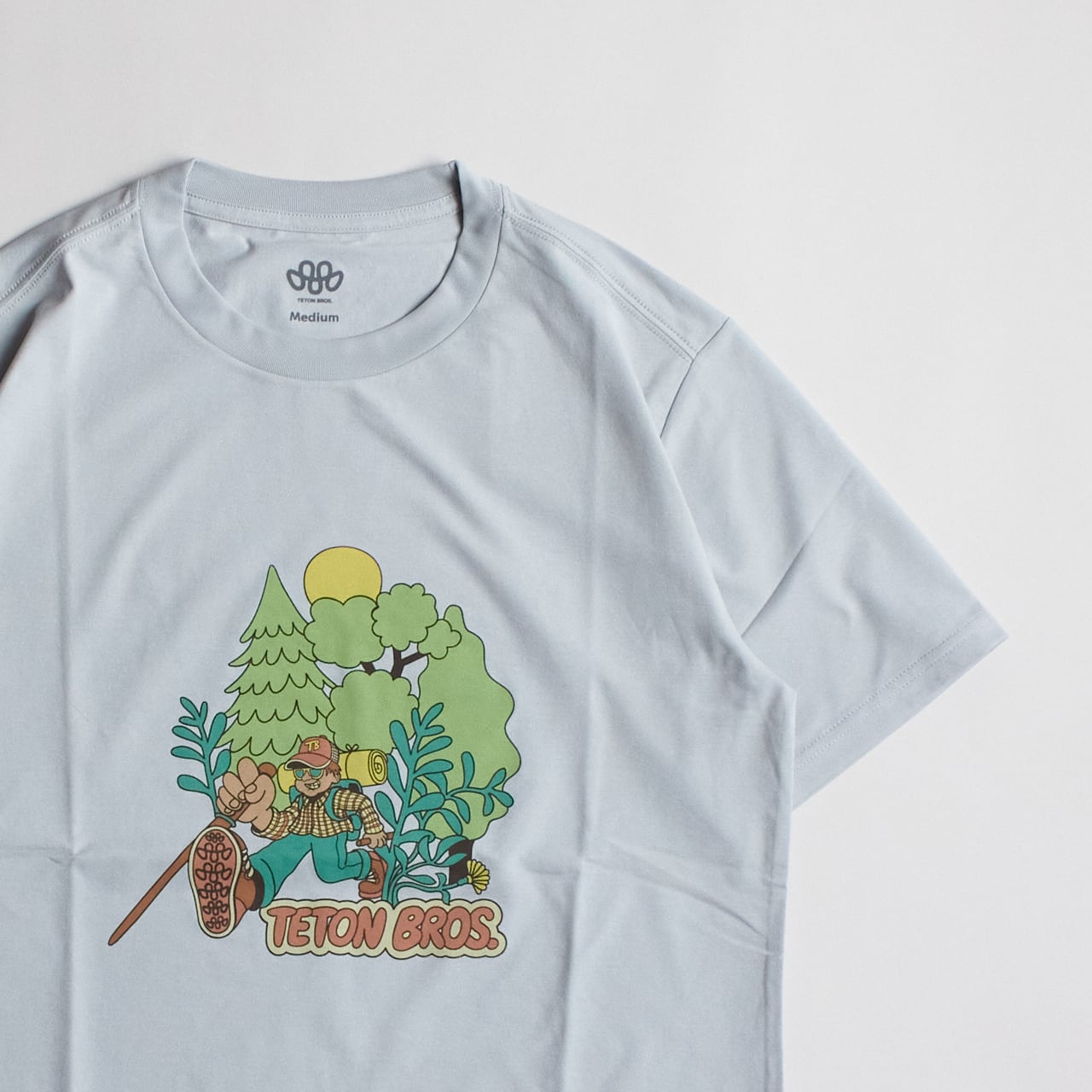 ティートンブロス SHOWA LOGO TBEA2個セット【別売対応可】 Teton Bros.（ティートンブロス）TB Tread Tee Light Green トニーT