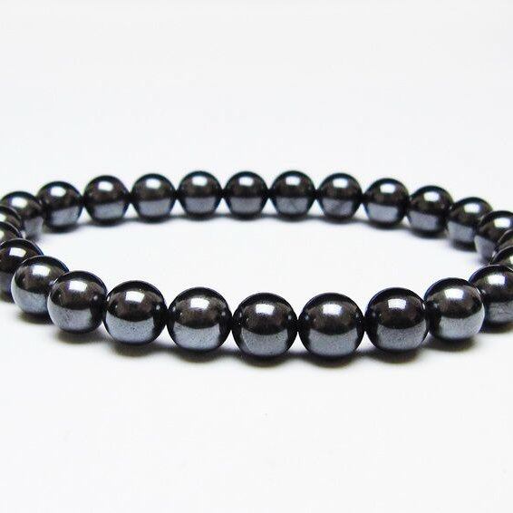 スギライト ブレスレット 7mm ブラックスギライト ブレスレット ブレス 一点物 メール便可 [M便 1/10] 111-47180