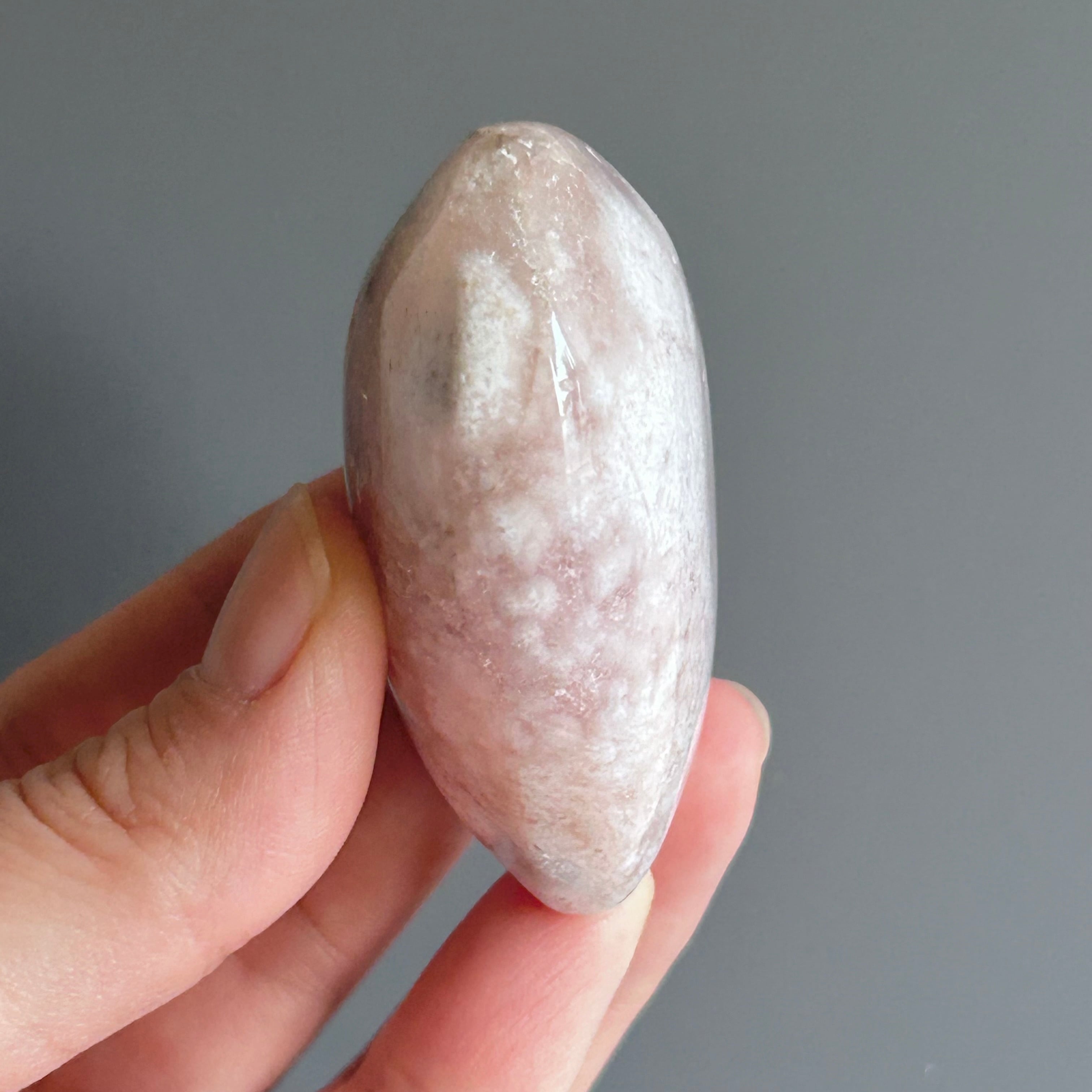 ピンクアメジスト ハート A | Violet Beaming Stone 〜天然石ショップ〜