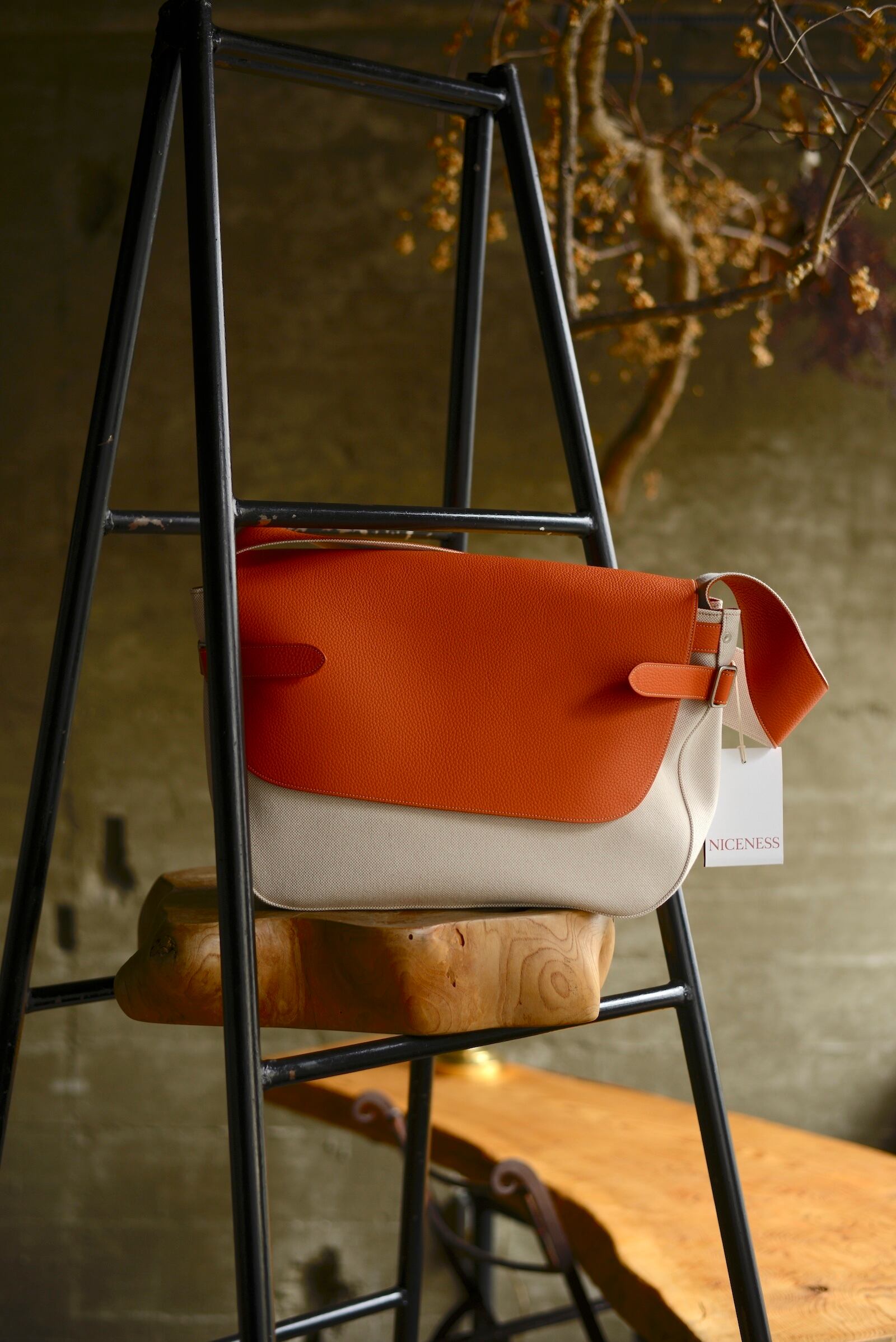 NICENESS ナイスネス L.HEFNER POSTMAN BAG 25AW いいね Niceness L