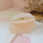 美しいアンモナイト ヘアクリップ