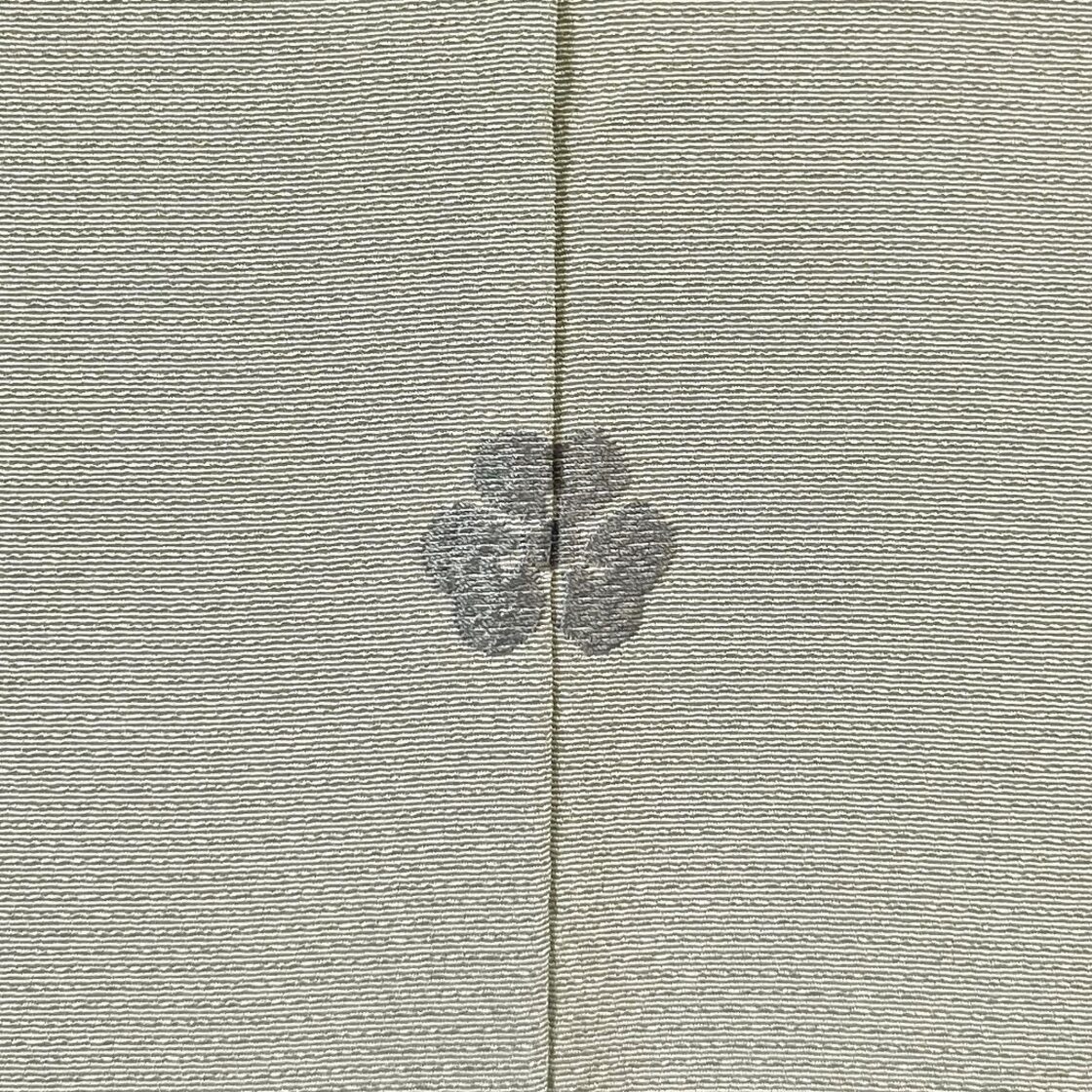豪華総刺繍 蘇州刺繍 訪問着 一つ紋 四季の花々 花柄 正絹 黄緑 赤 緑 