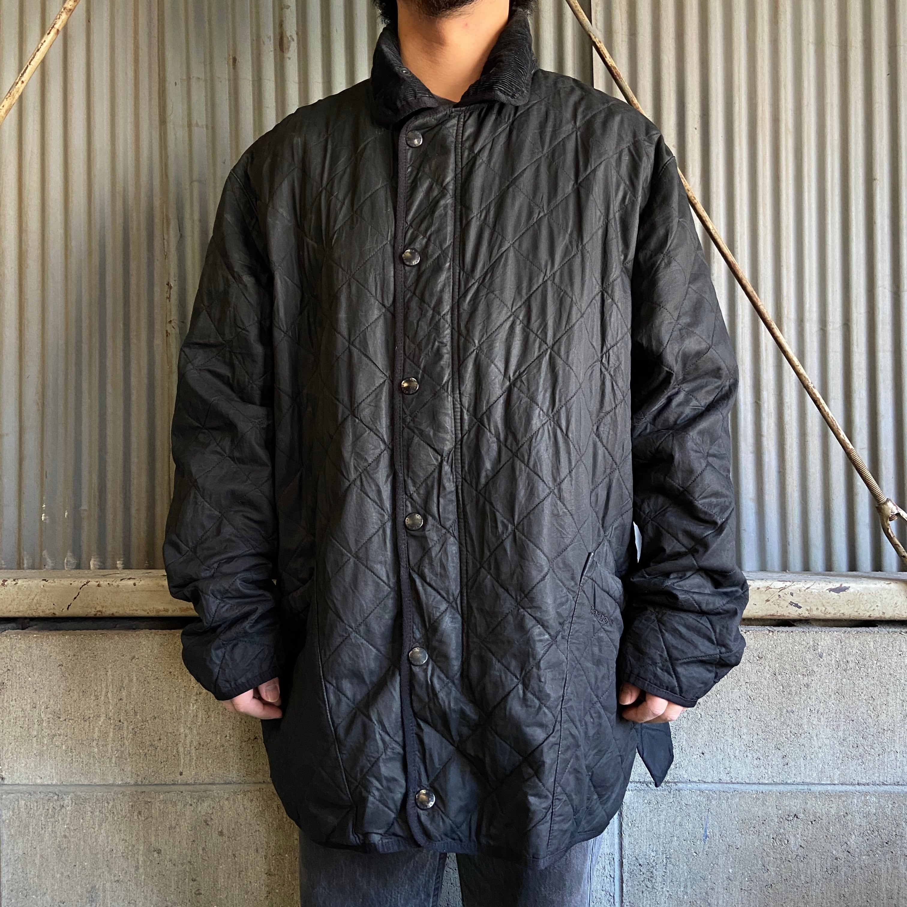 Barbour バブアー  ポーラキルトジャケット M～L位 黒