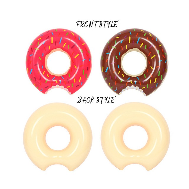 浮き輪 うきわ 浮輪 ドーナツ型 ドーナツ おしゃれ かわいい キュート ピンク ブラウン 2サイズ 80サイズ 80cm 80 可愛い ドーナツ型 浮き輪 ドーナツ柄浮き輪 ドーナツうきわ ドーナツデザイン 映え Sns映え オシャレ 海 ビーチ プール さんさんふらわー