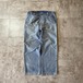 50-60s サンフェード パッチワーク フレンチワーク モールスキン パンツ