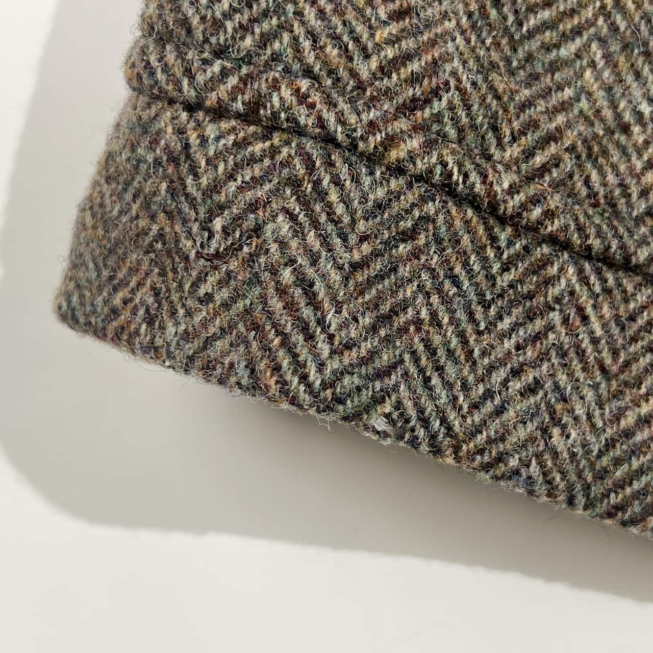 J.PRESS ジェイプレス AUTHENTIC MODEL ヘリンボーン 段返3B くるみボタン テーラードジャケット 94-80-175 YA6/グレー系 メンズ