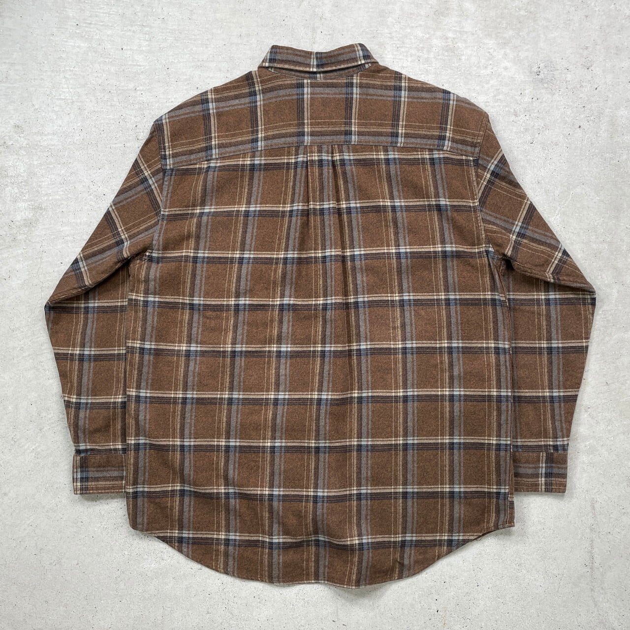 00年代 Stjohn'sBay フランネル チェックシャツ メンズL 古着 アメカジ