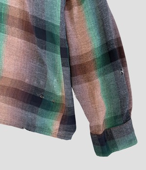 -ARROW- Vintage 60s L Ombre Check Shirt made in USA