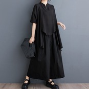 アシンメ チュニック ブラウス  30206