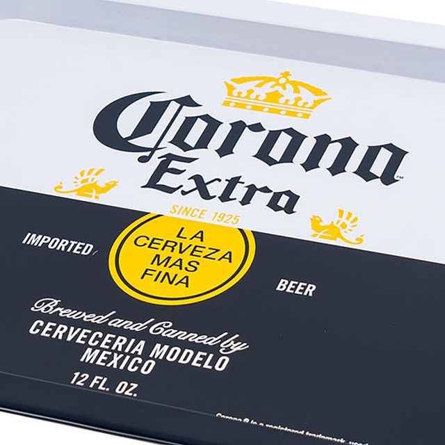 ティン サービング トレイ CORONA　約34ｘ23ｃｍ