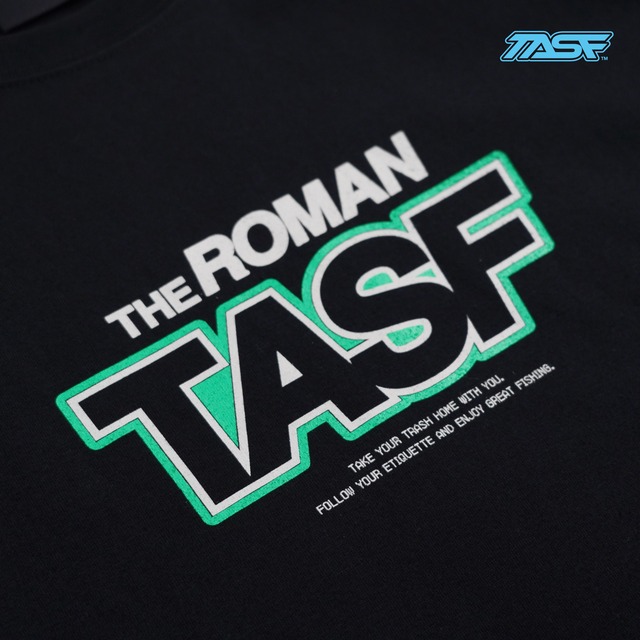 50%OFF!!　TASF / Roman Tee / Black