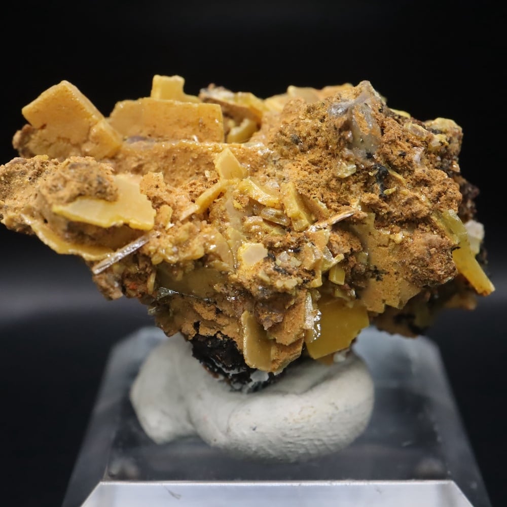 ネバダ州 モリブデン鉛鉱 ウルフェナイト 18.7g WF182 天然石 鉱物