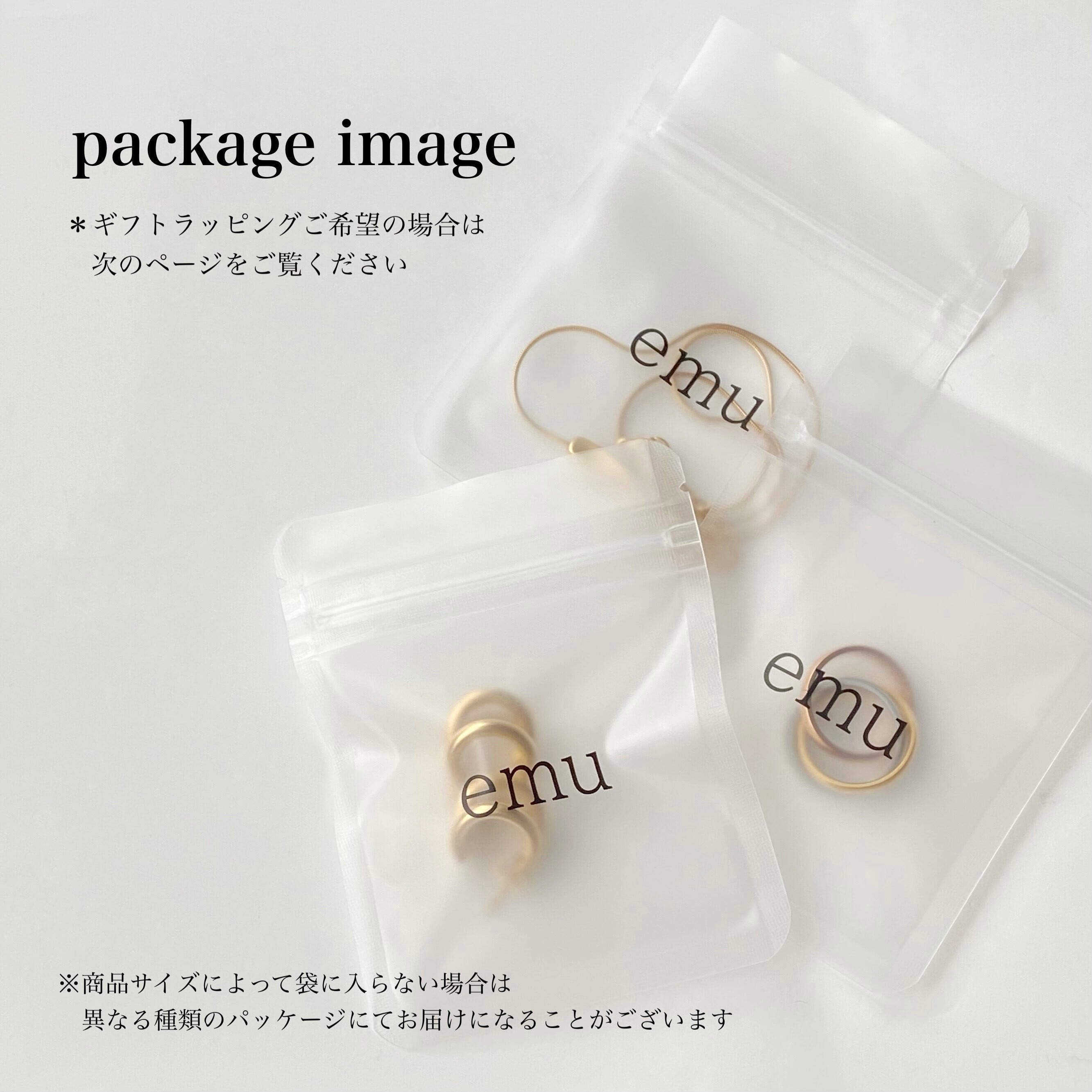 e.m.イーエム サイドジルコニアピンクゴールドピアス SILVER e.m.