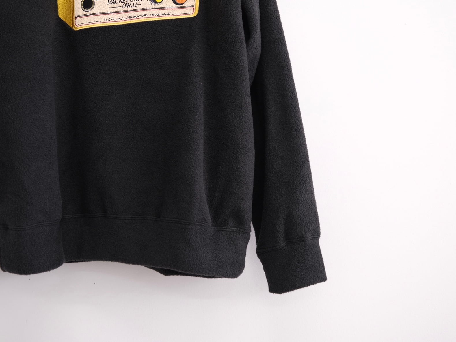 O-(オー/レイチョウルイラボ)” FREE SWEATSHIRT (medical EQ)BLACK