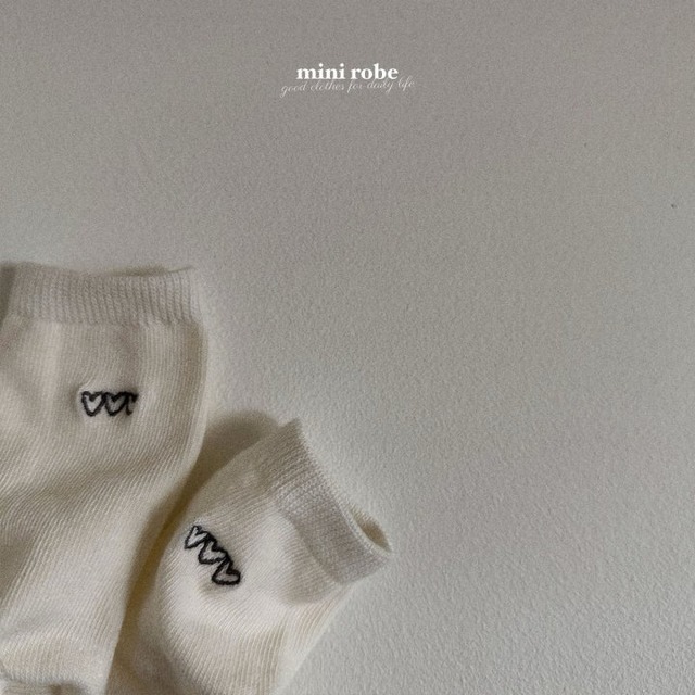 minirobe25wn_Loveyou Socks Set