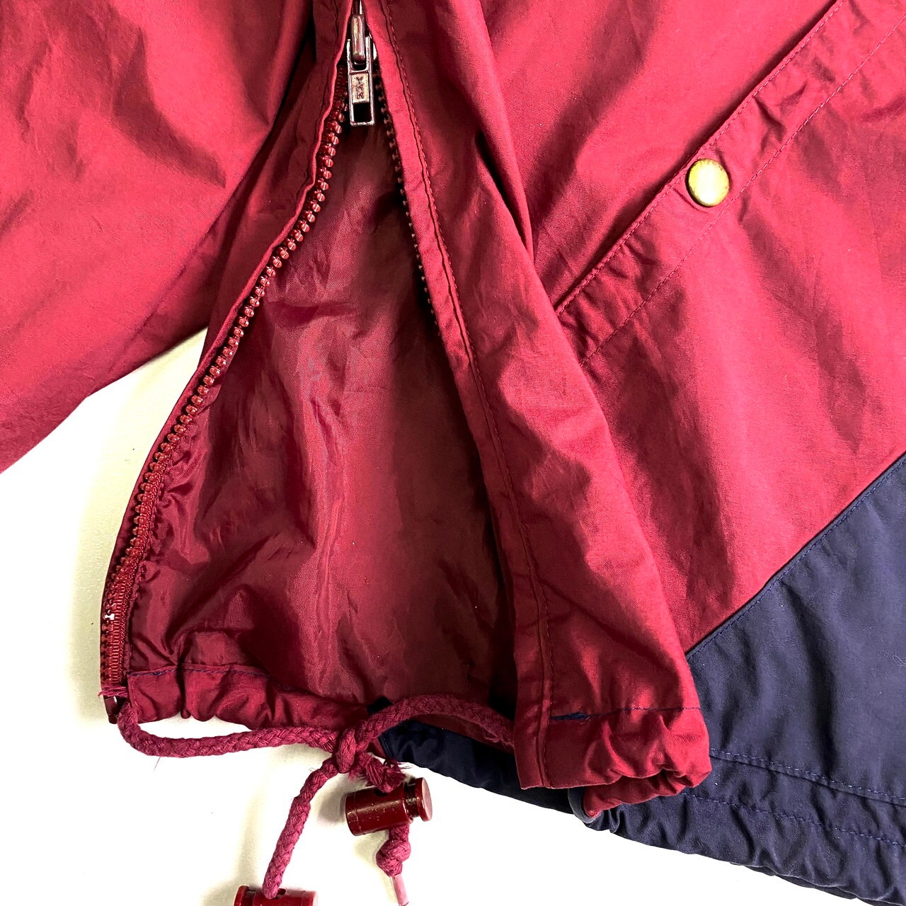 90年代 OLD GAP オールドギャップ ナイロン バイカラー アノラック 