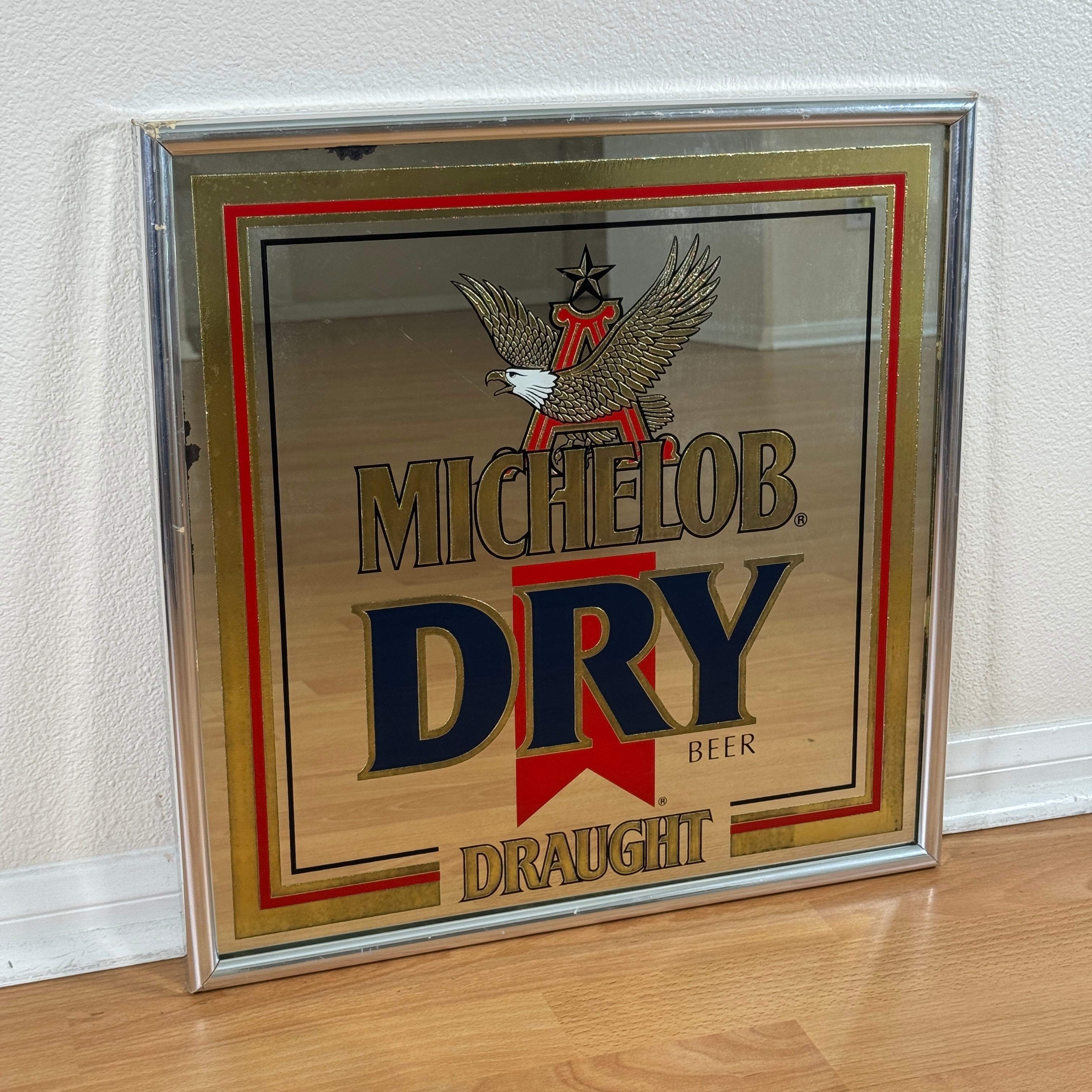 #1963 ビンテージ パブミラー MICHELOB ミケロブ