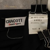社交ダンス 衣装 Chacott Dance Sport チャコット ダンススポーツ スカート レッスンウェア ブラック系 黒 無地 シンプル フリル フレアスカート 華やか かわいい おしゃれ 上品 大人っぽい ダンス レッスン 練習 ダンス衣装 練習着 社交ダンス衣装 日本製