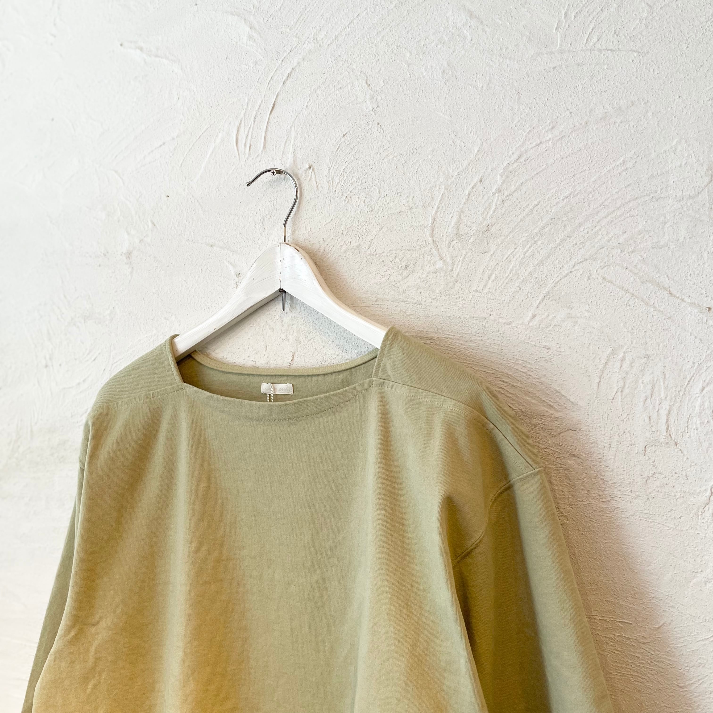 comm.arch.(コムアーチ)2023ss OG Cotton Square Neck Tee(Women's