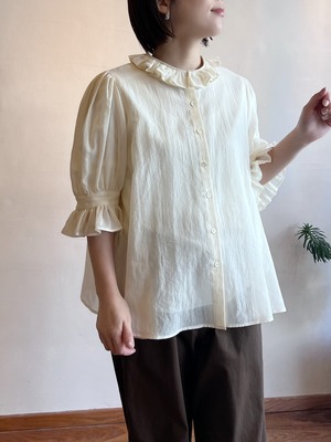 Bilitis dix-sept ans / パリジャンヌブラウス (ハーフスリーブ)