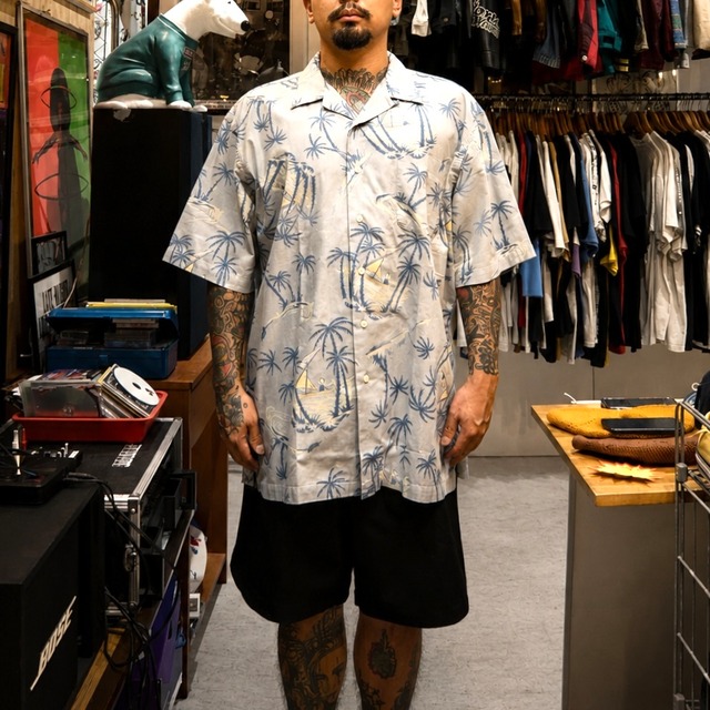 90s Polo Ralph Lauren ラルフ ハワイアンシャツ アロハ