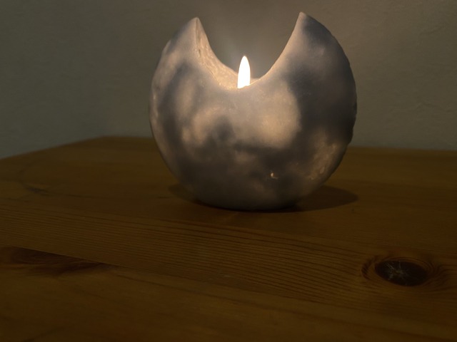 【calm candle】moon candle